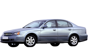 Chevrolet Evanda / Sedan / 4 doors / 2005-2006 / Front-left view