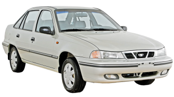 Daewoo Nexia / Sedan / 4 doors / 1995-1997 / Front-right view